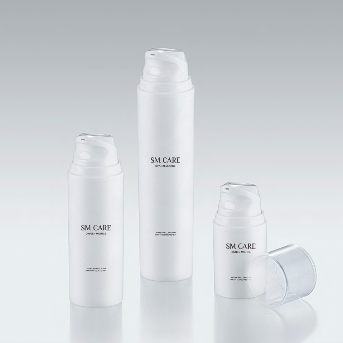 White Airless Bottle