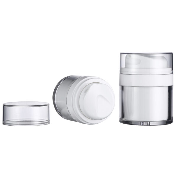 Clear Airless Cream Jar (1)