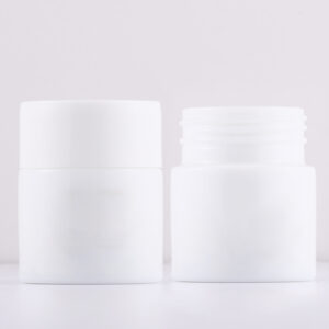 White Cream Jar (2)