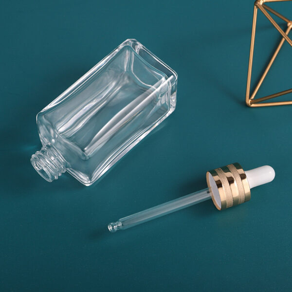 Gold Dropper With Glass Bottle (1)