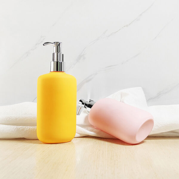 Colorful Bottle For Sliver Lotion Pump (2)