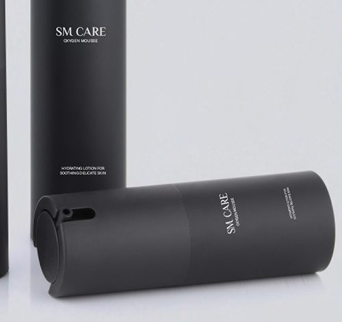 50ml Black Airless Bottle